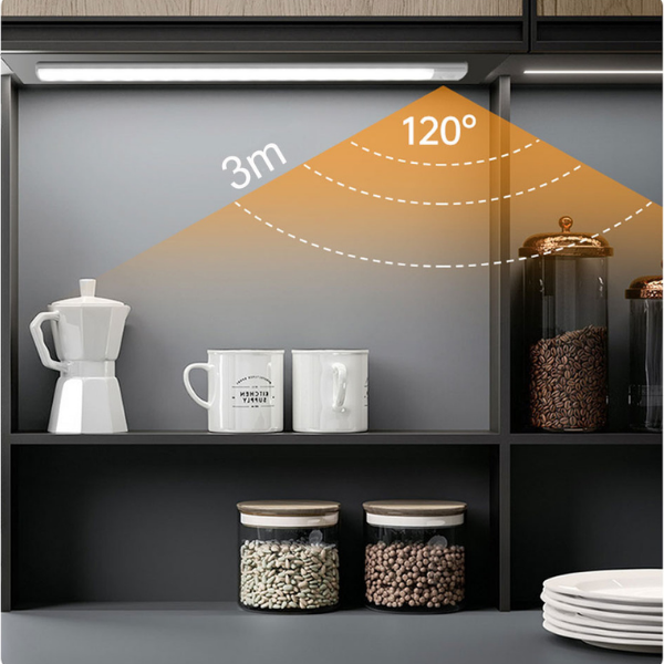 Luz de Led Sem Fio Com Sensor De Movimento - Recarregável