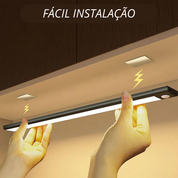 Luz de Led Sem Fio Com Sensor De Movimento - Recarregável