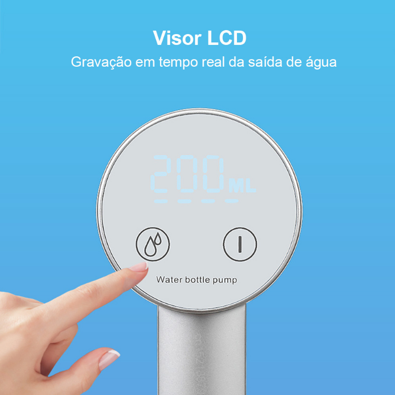 Dispenser Automático Portátil Recarregável  - Mesa ou Garrafão